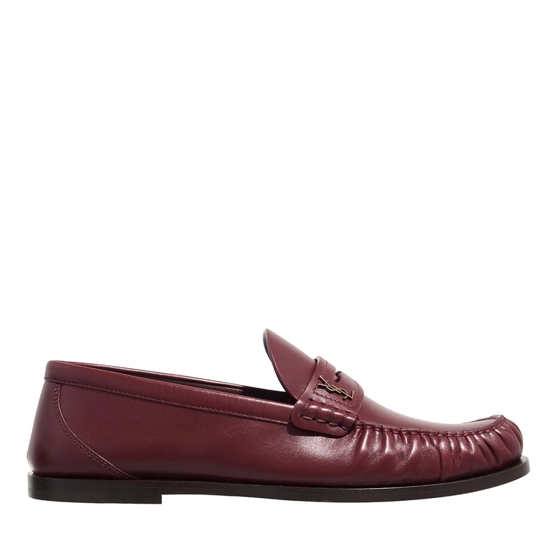 Saint Laurent Mocassin Laurent Loafer Red