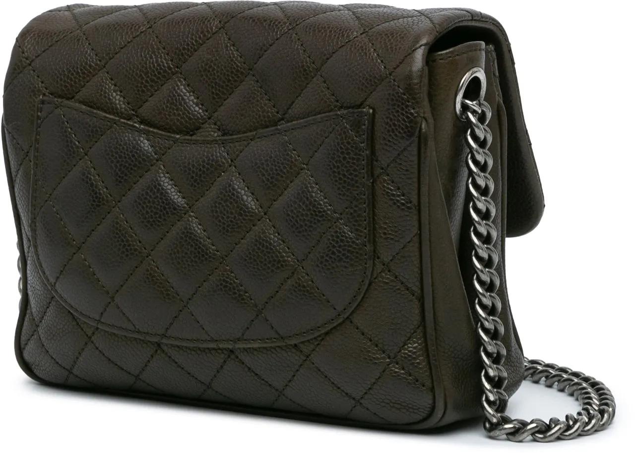Thumbnail - Chanel Hobo Bags - 2016-2017 CC Quilted Caviar Crossbody - Gr. unisize - in Braun - für Damen