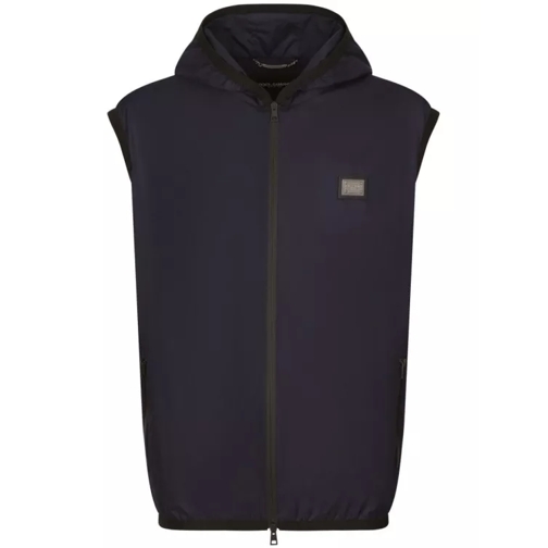 Dolce&Gabbana Padded Gilet Blue 