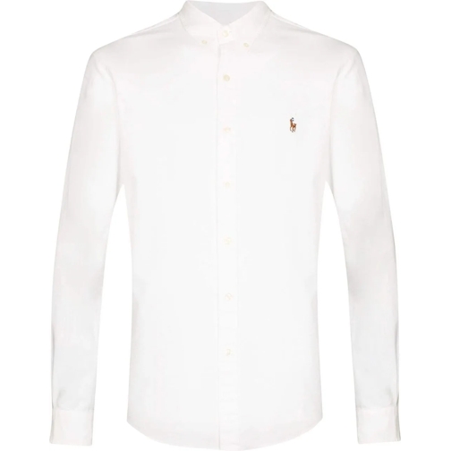 Ralph Lauren Legere Oberteile Overhemd casual lange mouw weiß