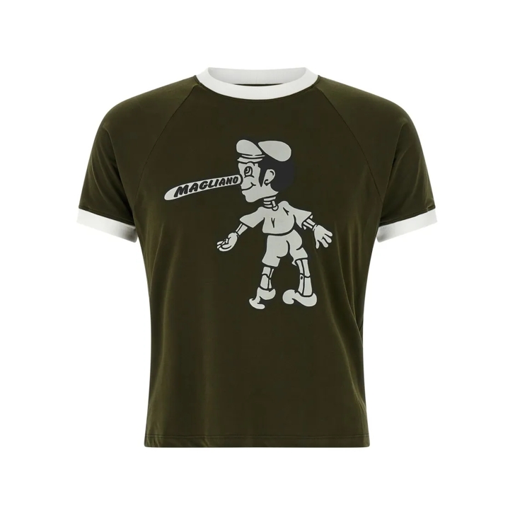 Tシャツ・カットソー Magliano 'Britpop' T-shirt Magliano 'Britpop' T-Shirt Green | T-Shirt