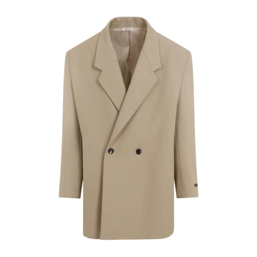 FEAR OF GOD Blazer California Beige Wool Blazer Brown