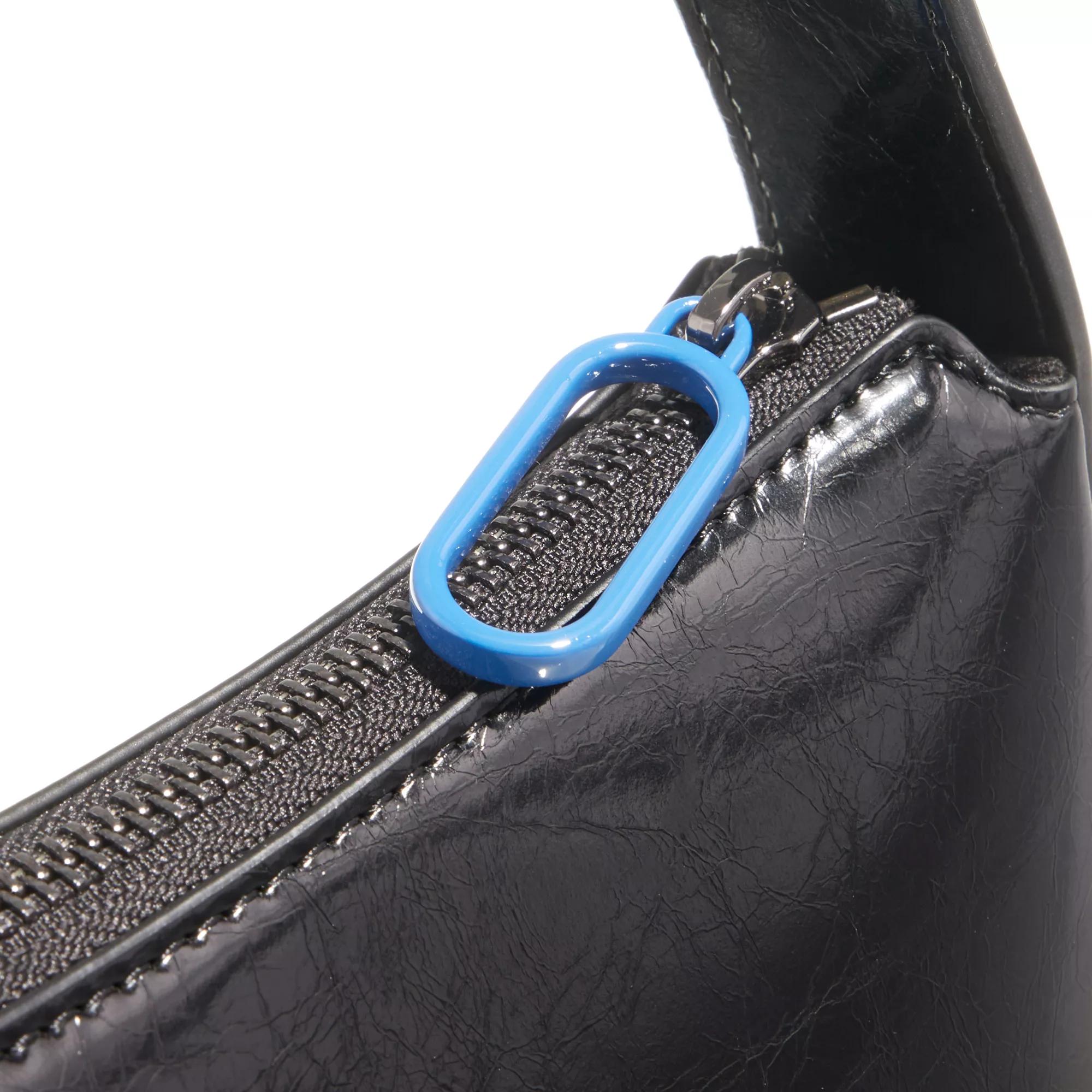 Karl Lagerfeld Jeans Hobo bags Essential Logo Shoulderbag in zwart