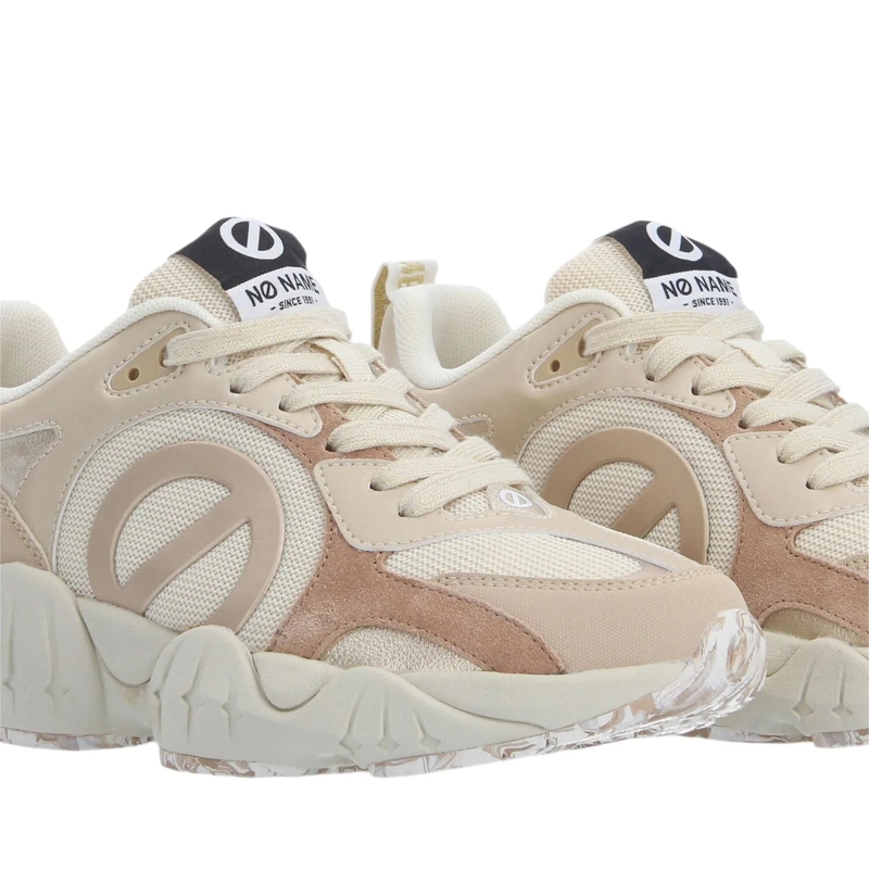 No Name Low-Top-Sneaker Krazee Runner W Dove/nude/nude(Image 6)