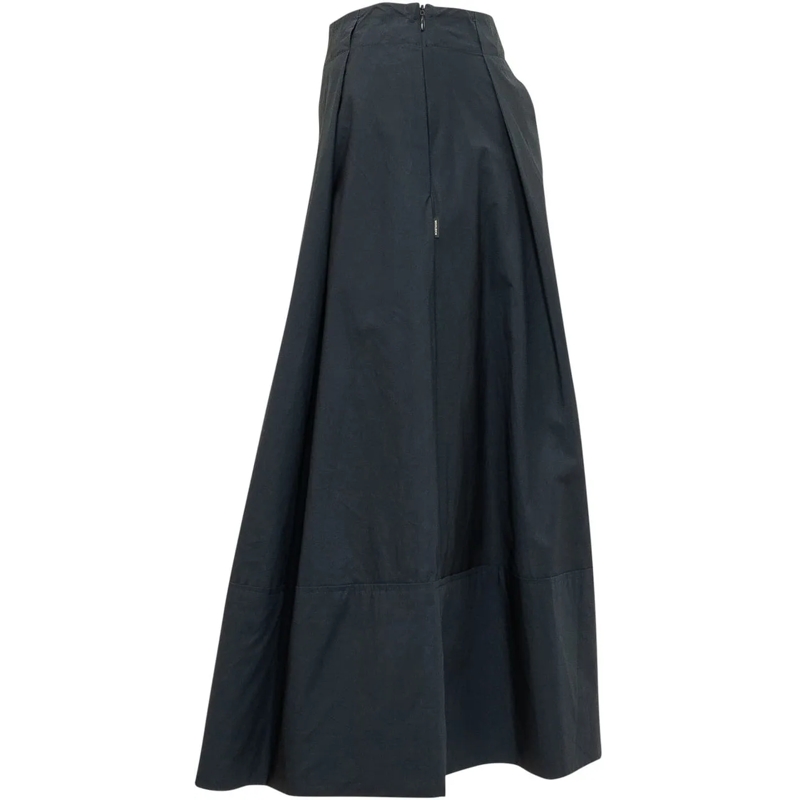Woolrich Maxirock Gonna Midi con Pieghe schwarz(Image 3)