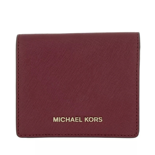 MICHAEL Michael Kors Money Pieces Flap Card Holder Mulberry Portafoglio con patta