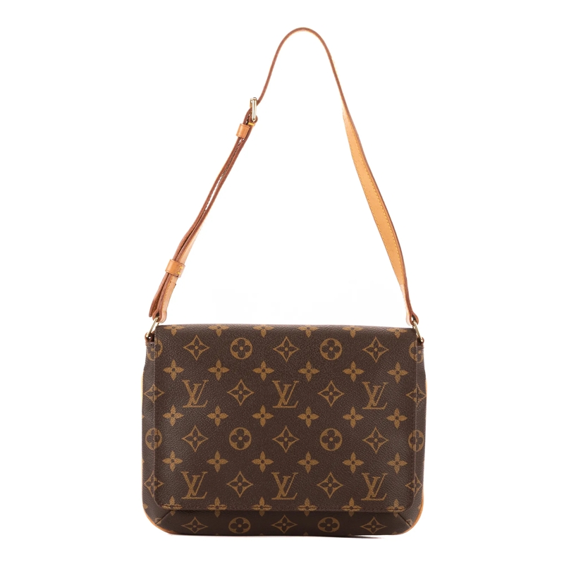 Louis Vuitton Schultertasche Musette Tango braun