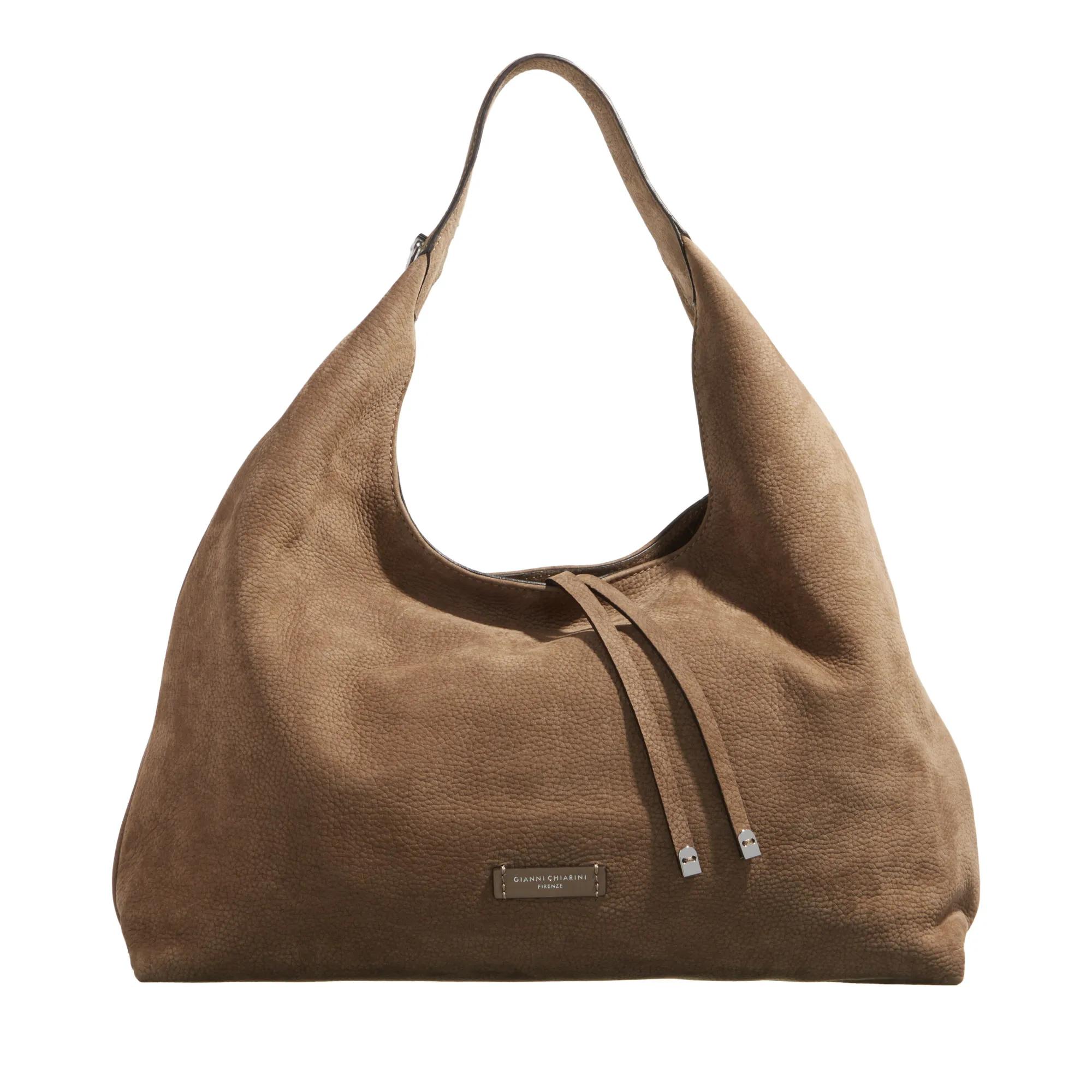 Gianni Chiarini Hobo Bag - Angelica - Gr. unisize - in Taupe - für Damen