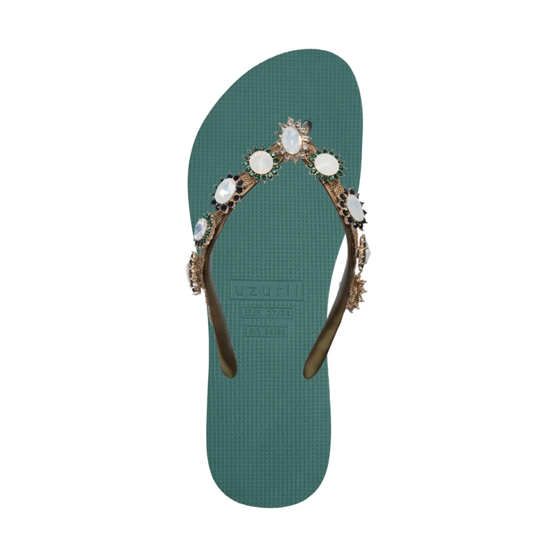 UZURII Flip Flops Pantoffeln Pantoffel Boo Boo natur(Image 3)