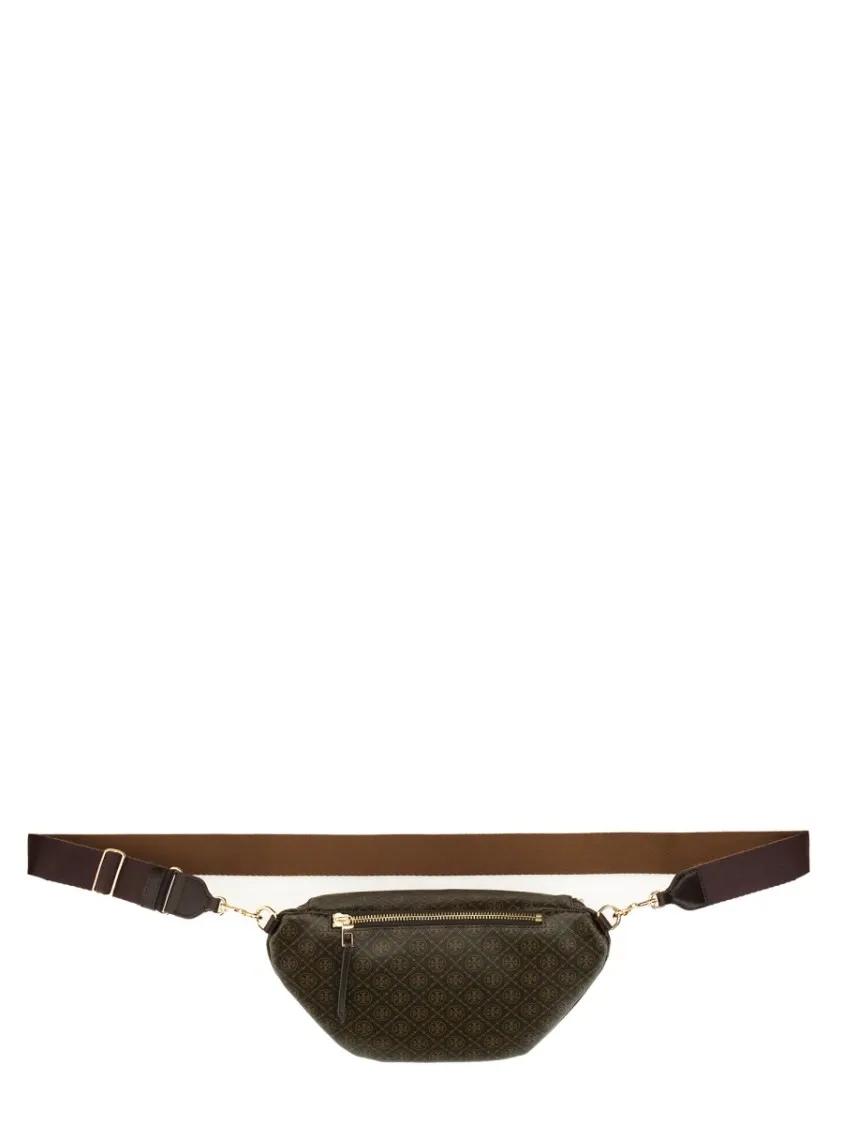 TORY BURCH Heuptassen T Monogram Pouch in bruin