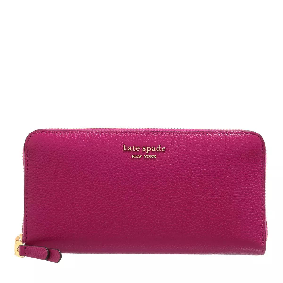 Kate Spade New York Roulette Wallet Pink Zip Around Wallet