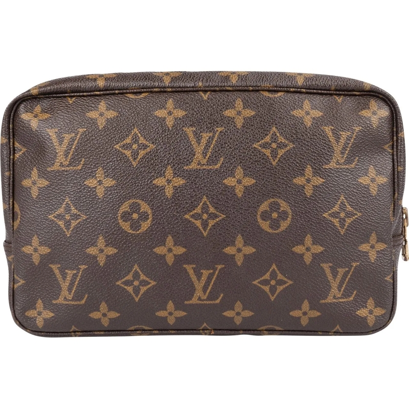 Louis Vuitton Tote Louis Vuitton Monogram Canvas Trousse Toilette 23  braun