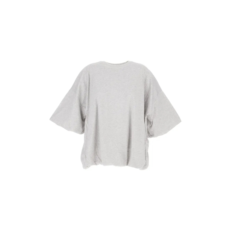 Acne Studios T-shirt Boxy Heather Grey Top Grey