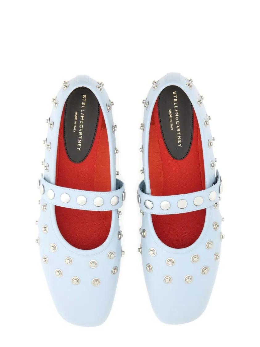 Thumbnail - "Ryder" Ballerina Flats With Studs - Gr. 41 (EU) - in Blau