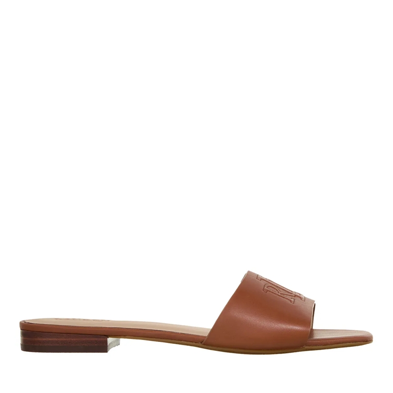 Lauren Ralph Lauren Slides Everley Sld Sandals Slide Lauren Tan