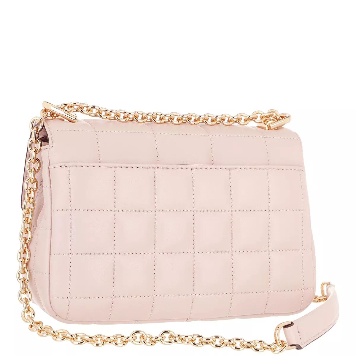 Michael kors pink hot sale quilted bag