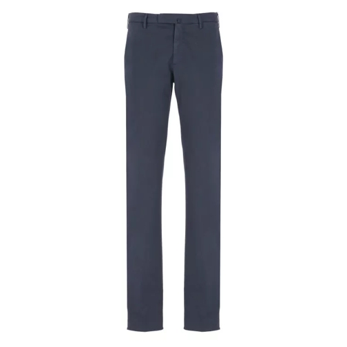 Incotex  Cotton Trousers Blue