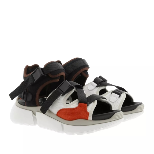 Chloé Sonnie Strap Sandals Sepia Brown Low-Top Sneaker