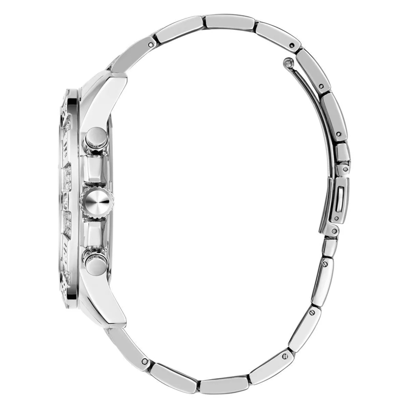 Guess Quarzuhr Quarz-Analoguhr Majestic silber(Image 6)