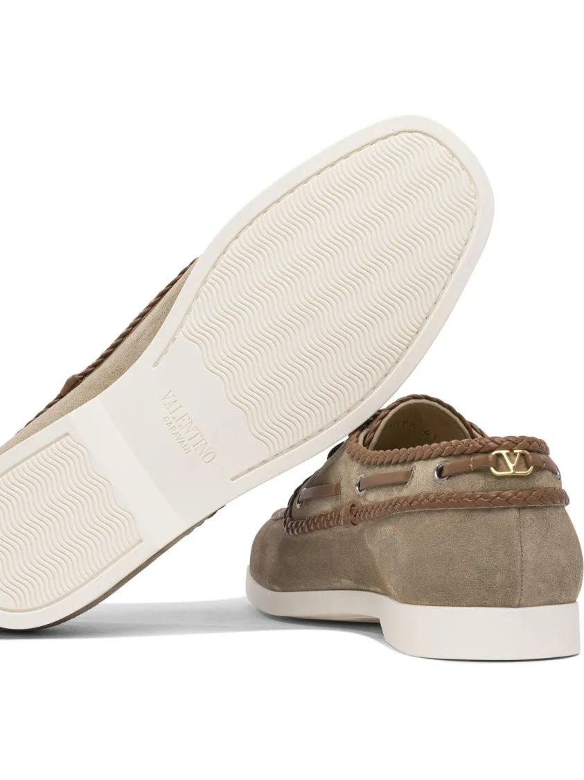 Thumbnail - Valentino Garavani Loafer - "Palm Avenue" Boat Shoes - Gr. 43 (EU) - in Braun - für Damen