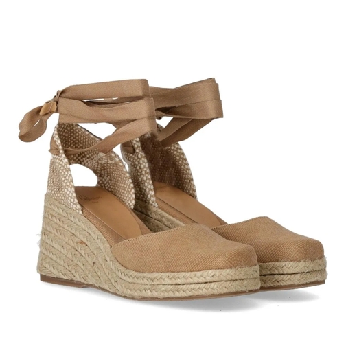 Castaner CASTAÑER TINA KARAMEL ESPADRILLE MIT KEIL beige Sandale