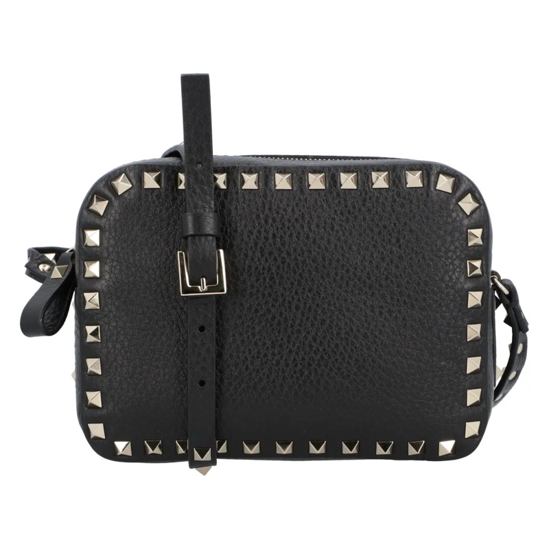Valentino Garavani Schultertasche Rockstud Shoulder Bag Black