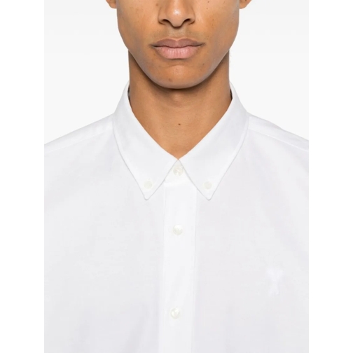 AMI Paris Chemises White Cotton Shirt White