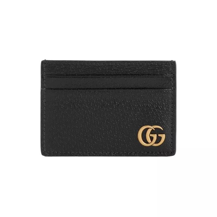 Gucci Portemonnaies - Gg Marmont Money Clip - Gr. unisize - in Schwarz - für Damen