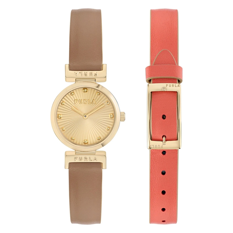 Furla Quarzuhr Quarz-Analoguhr Furla Twist orange(Image 6)