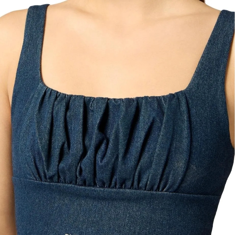 Plein Sport Top Top Denim Touch Ps dunkel-blau(Image 2)