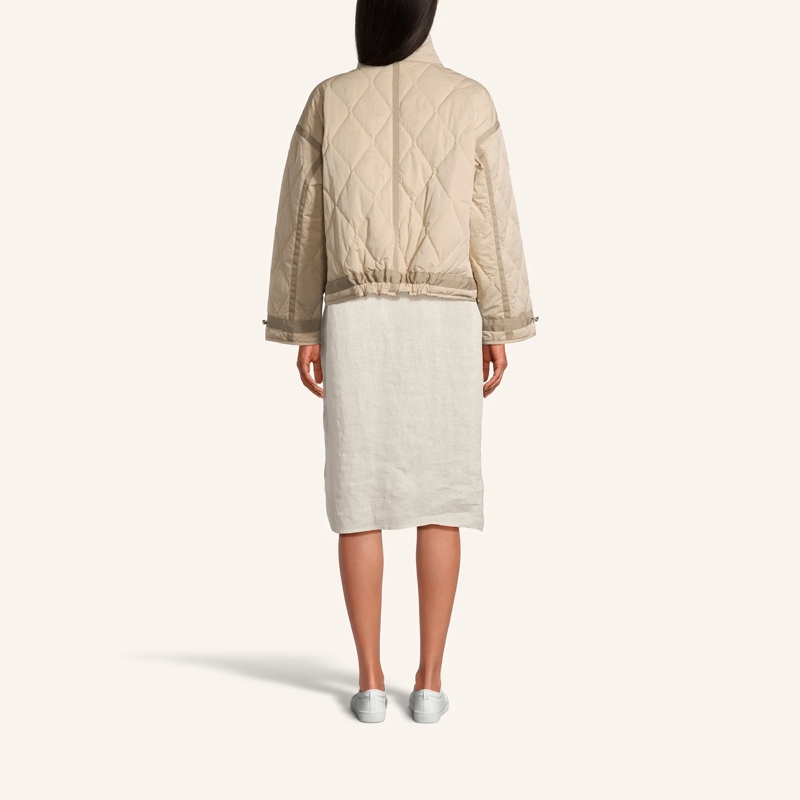 No1 Como Blouson Overjacket VALEA beige (Image 3)