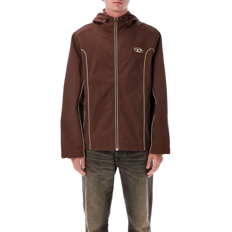 Diesel Daunenjacke J-Hives Windbreaker Brown