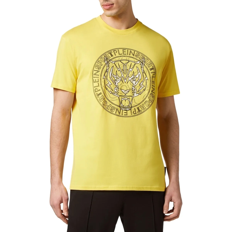 Plein Sport T-Shirt T-Shirt Tiger gelb(Image 3)