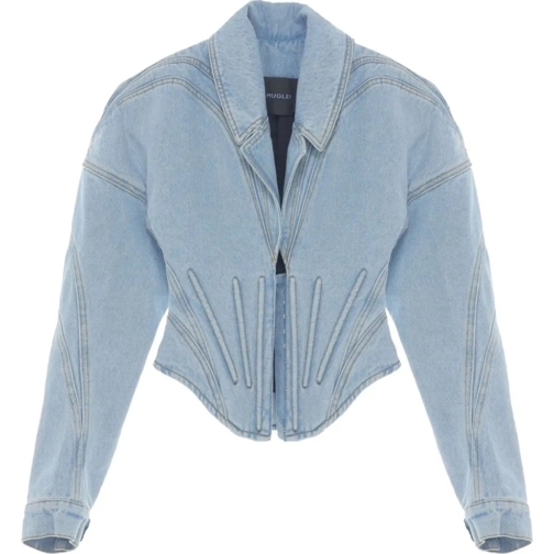 Mugler  Jackets Blue blau