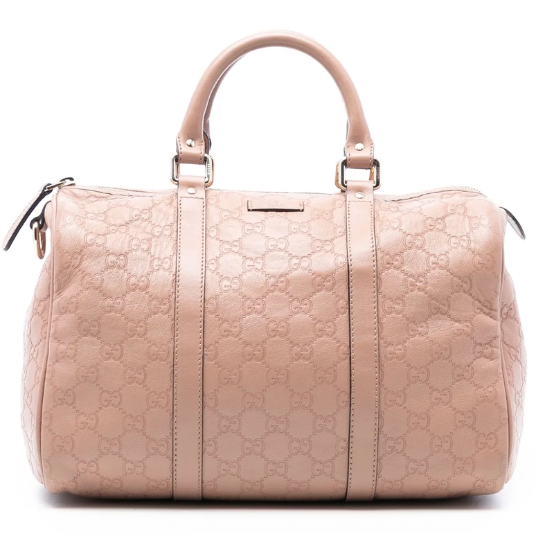 Gucci Tote Medium Guccissima Joy Boston Bag rose
