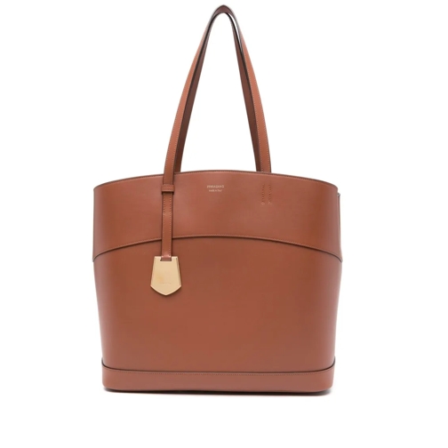 Salvatore Ferragamo Geanta Ferragamo Medium-Charming Maro Brown Borsetta a tracolla