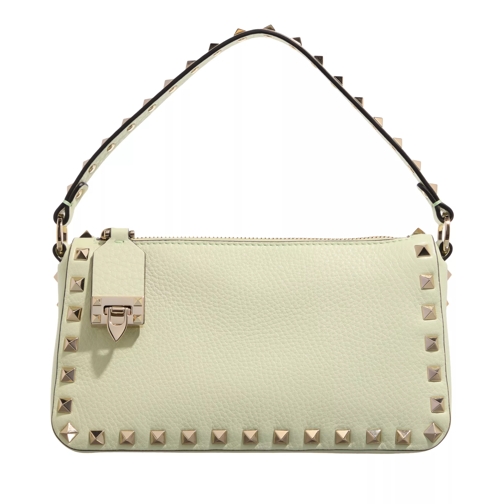 Valentino Garavani Small Shoulder Bag Rockstud Meadow Mist Axelremsväska