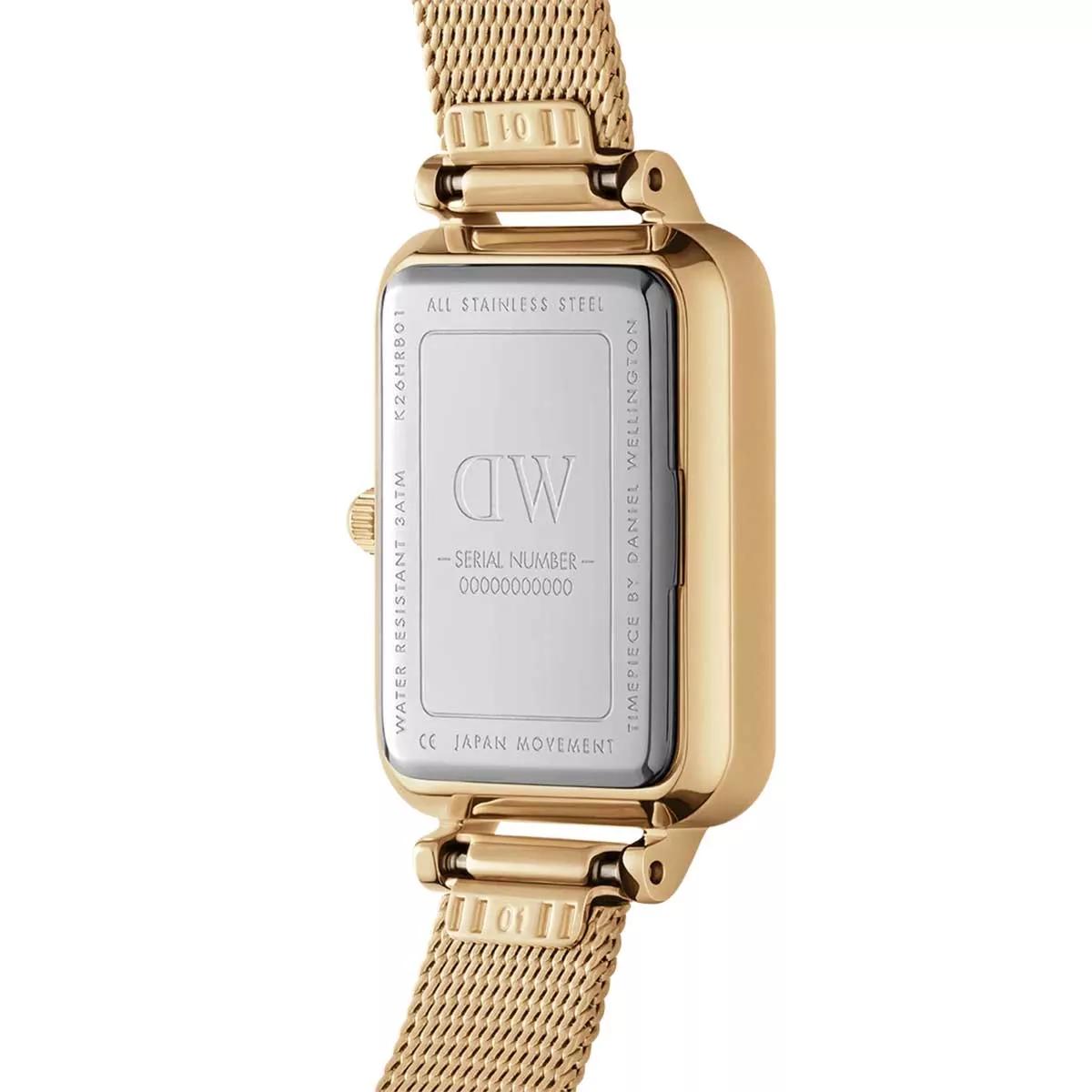 Thumbnail - Daniel Wellington Uhr - Dw Quadro 20X26 Pressed Evergold G - Gr. unisize - in Gold - für Damen