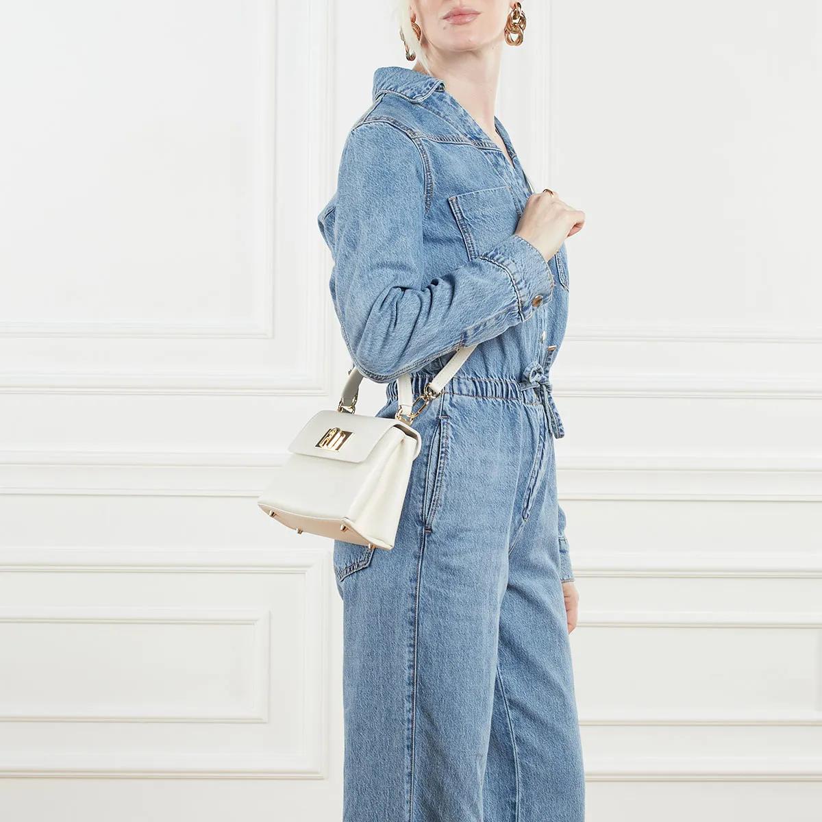 Furla Shoppers & Totes 1927 Mini Top Handle in crème