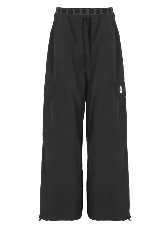 Kenzo - Black Pants Cotton Blend - Größe XS - schwarz