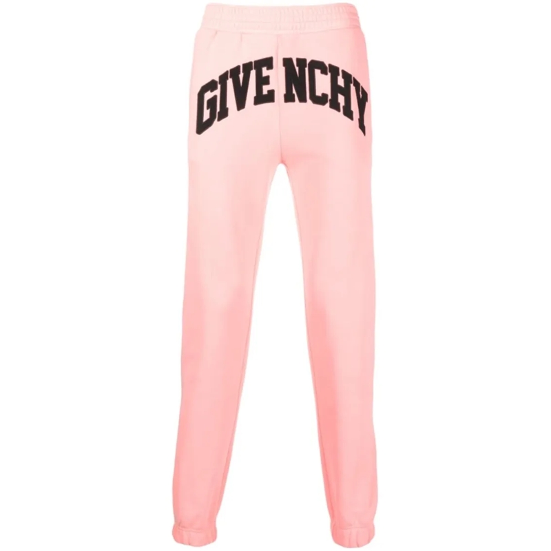 Givenchy Jogginghose Slim Cut Coral Pink Cotton Track Pants Neutrals