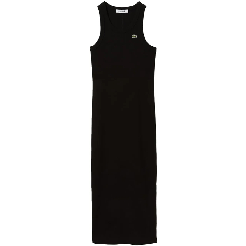 Lacoste Midikleid Dresses Black schwarz