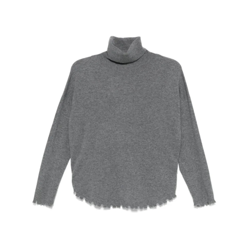 Kujten Rollkragenpullover Mavis Sweater Grey