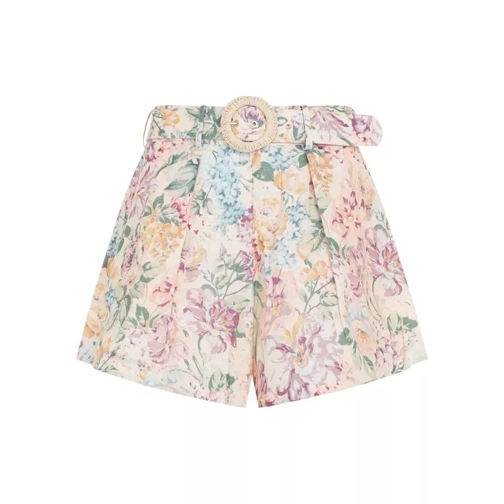 Zimmermann  Halliday Tuck Short Multicolor