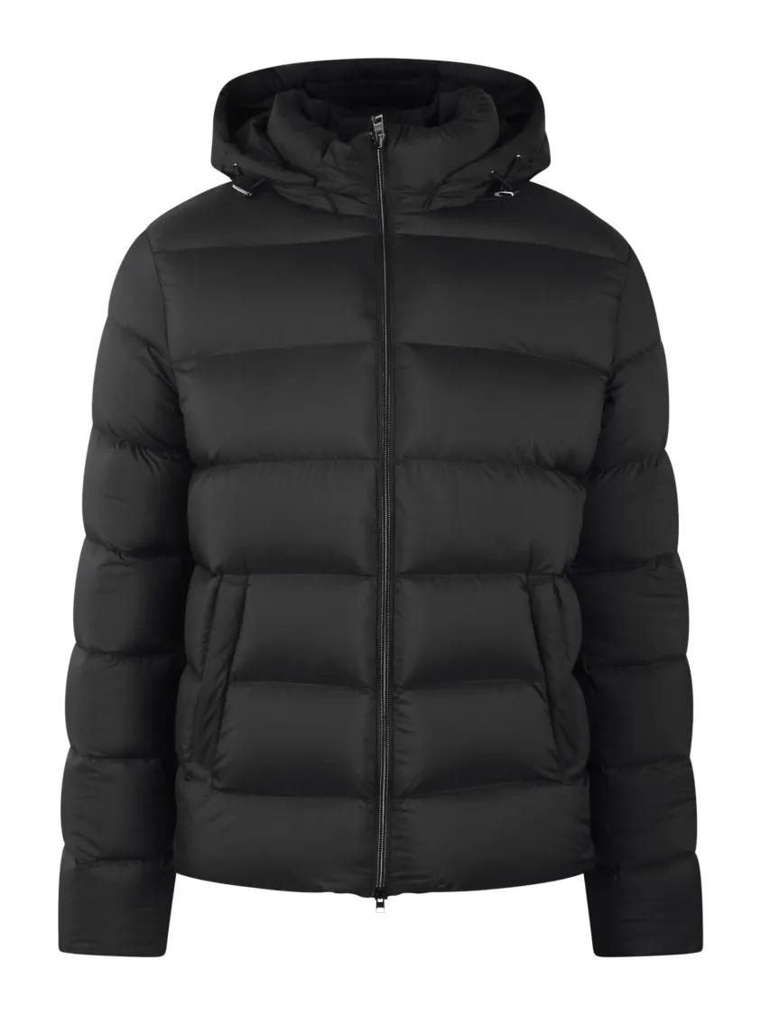 Herno - Hooded Padded Jacket - Größe 50 - schwarz