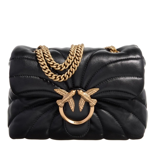 Pinko Love Puff Mini Cl Black Cross body-väskor