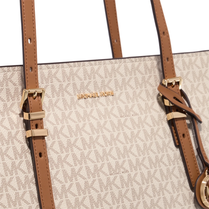MICHAEL Michael Kors Shopper Lg Ew Tz Tote Vanilla/acrn(Image 4)