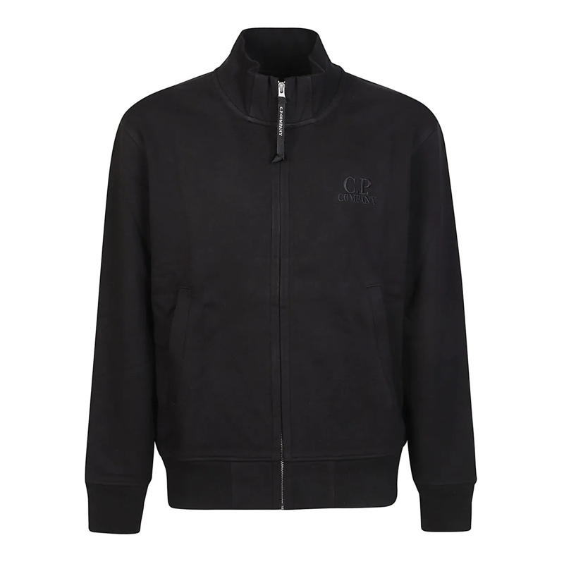 CP Company  Full Zip Sweatshirt Black schwarz