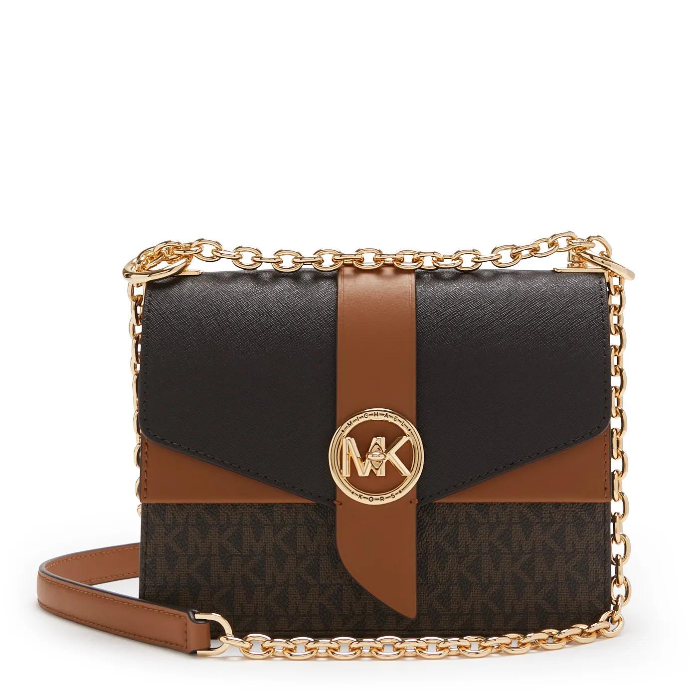 Michael Kors Crossbody Bags - Michael Kors Greenwich Umhängetasche Braun 32S1GGR - Gr. unisize - in Braun - für Damen