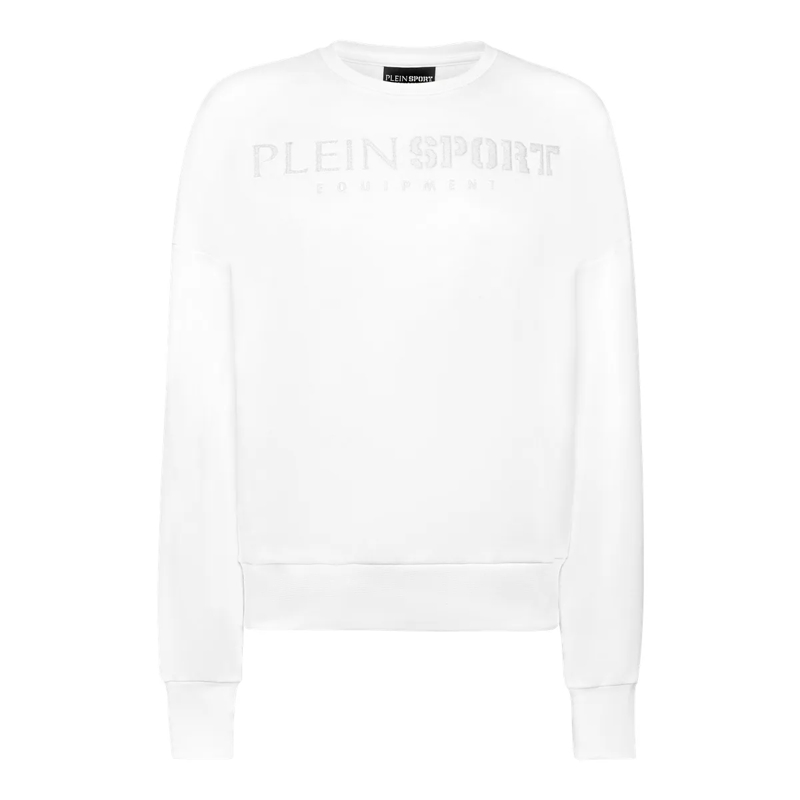 Plein Sport Top Sweatshirt weiss
